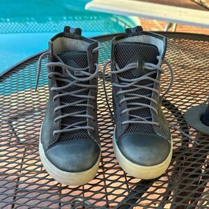 Diesel Diamond High Top Sneakers Shoes Leather Upper Size US 9 / EUR 42